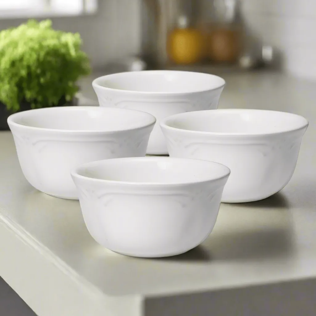 Fruit Bowls|Pfaltzgraff® Filigree® Set of 4 Dessert Fruit Bowls