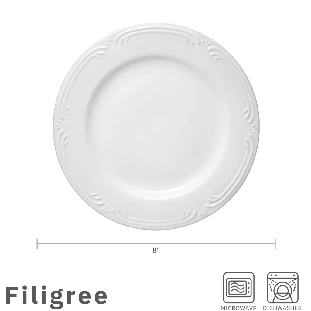 Salad Plates|Pfaltzgraff® Filigree® Set of 4 Salad Plates