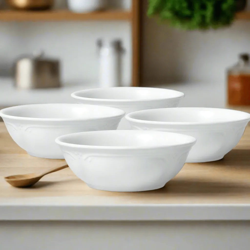 Soup Cereal Bowls|Pfaltzgraff® Filigree® Set of 4 Soup Cereal Bowls
