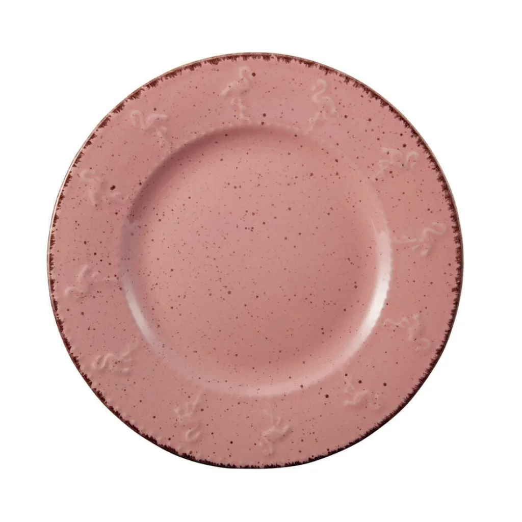 Dinnerware Service For 4|Pfaltzgraff® Flamingo Pink 16 Piece Dinnerware Set, Service for 4