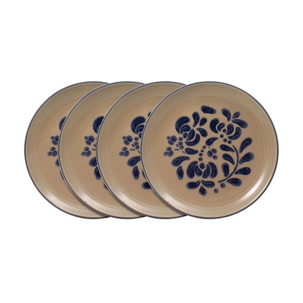 Salad Plates|Pfaltzgraff® Folk Art® Set of 4 Luncheon Plates