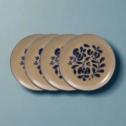 Salad Plates|Pfaltzgraff® Folk Art® Set of 4 Luncheon Plates