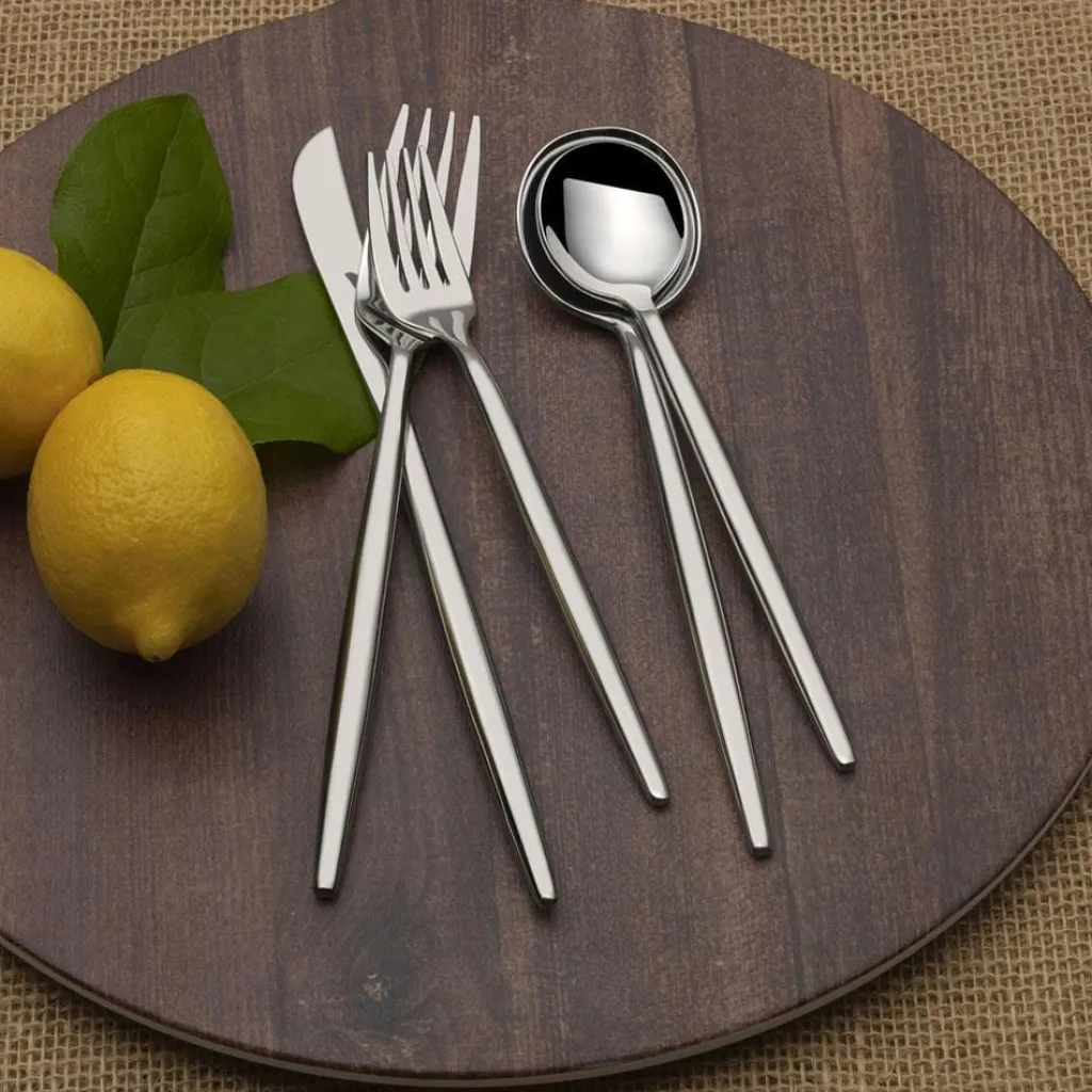 Sets|Towle® Living Forged Shea 20 Piece Flatware Set, Service for 4