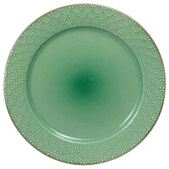 Dinner Plates|Pfaltzgraff® French Lace Set of 4 Green Dinner Plates