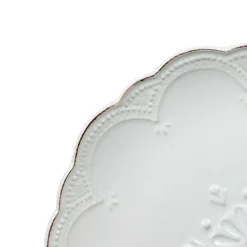 Salad Plates|Pfaltzgraff® French Lace Set of 4 White Salad Plates