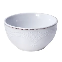 Fruit Bowls|Pfaltzgraff® French Lace White Set of 4 Fruit Bowls
