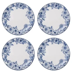 Dinnerware Service For 4|Pfaltzgraff® Gabriela Blue 16 Piece Dinnerware Set, Service for 4