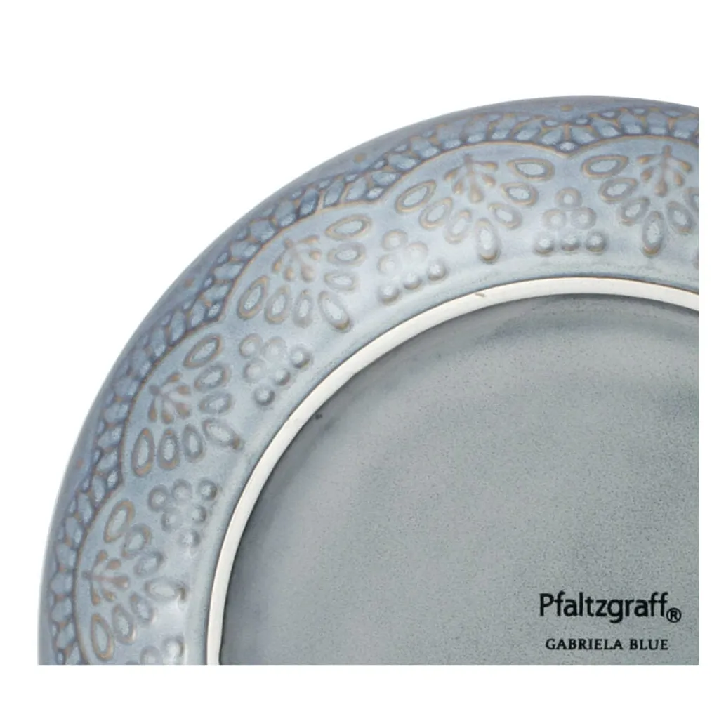 Dinnerware Service For 4|Pfaltzgraff® Gabriela Blue 16 Piece Dinnerware Set, Service for 4