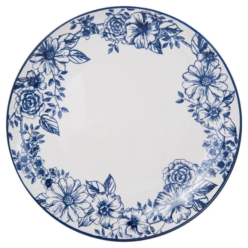 Dinner Plates|Pfaltzgraff® Gabriela Blue Set of 4 Dinner Plates