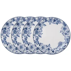 Dinner Plates|Pfaltzgraff® Gabriela Blue Set of 4 Dinner Plates