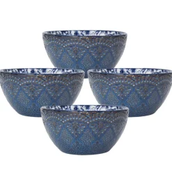 Soup Cereal Bowls|Pfaltzgraff® Gabriela Blue Set of 4 Soup Cereal Bowls