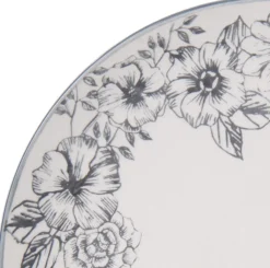Dinnerware Service For 4|Pfaltzgraff® Gabriela Gray 16 Piece Dinnerware Set, Service for 4