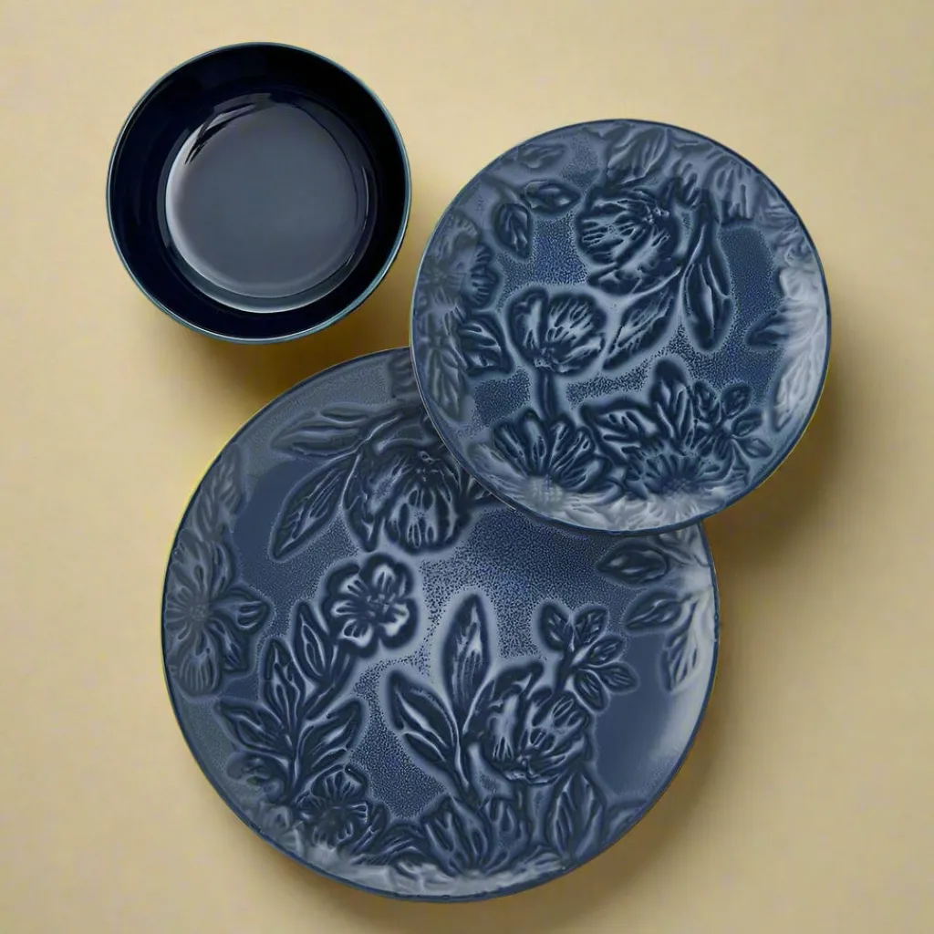 Dinnerware Service For 4|Pfaltzgraff® Garden Elegance 12 Piece Dinnerware Set, Service for 4