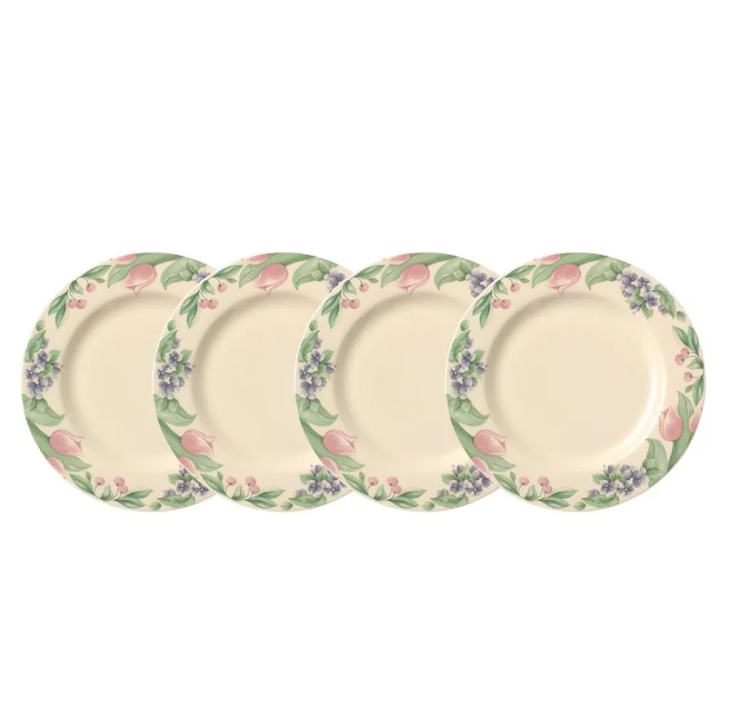 Dinner Plates|Pfaltzgraff® Garden Party® Set of 4 Dinner Plates