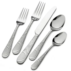 Sets|Pfaltzgraff® Garland Frost 20 Piece Flatware Set, Service for 4