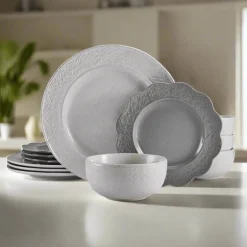 Dinnerware Service For 4|Pfaltzgraff® Gia 12 Piece Dinnerware Set, Service for 4