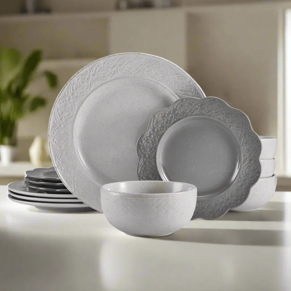Dinnerware Service For 4|Pfaltzgraff® Gia 12 Piece Dinnerware Set, Service for 4