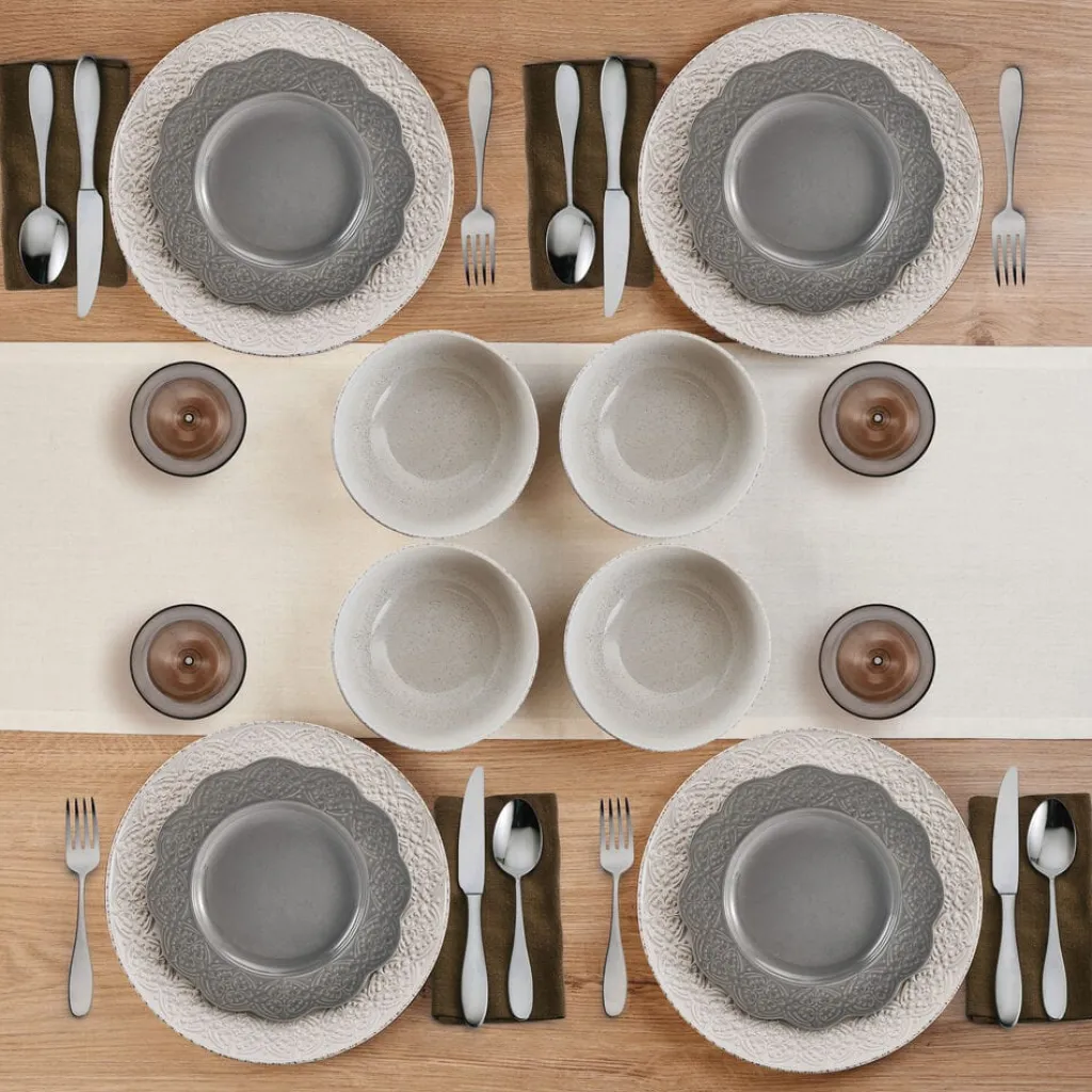 Dinnerware Service For 4|Pfaltzgraff® Gia 12 Piece Dinnerware Set, Service for 4