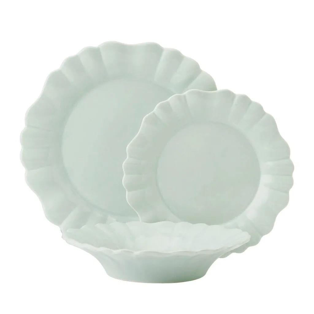 Dinnerware Service For 4|Pfaltzgraff® Graceful Petals 12 Piece Dinnerware Set, Service for 4