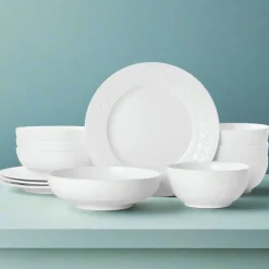 Dinnerware Service For 4|Pfaltzgraff® Haisley 12 Piece Dinnerware Set, Service for 4