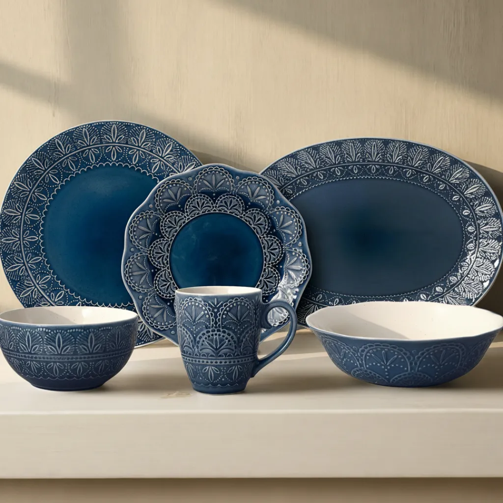 Dinnerware Service For 8|Pfaltzgraff® Havana Service for 8 with Serveware