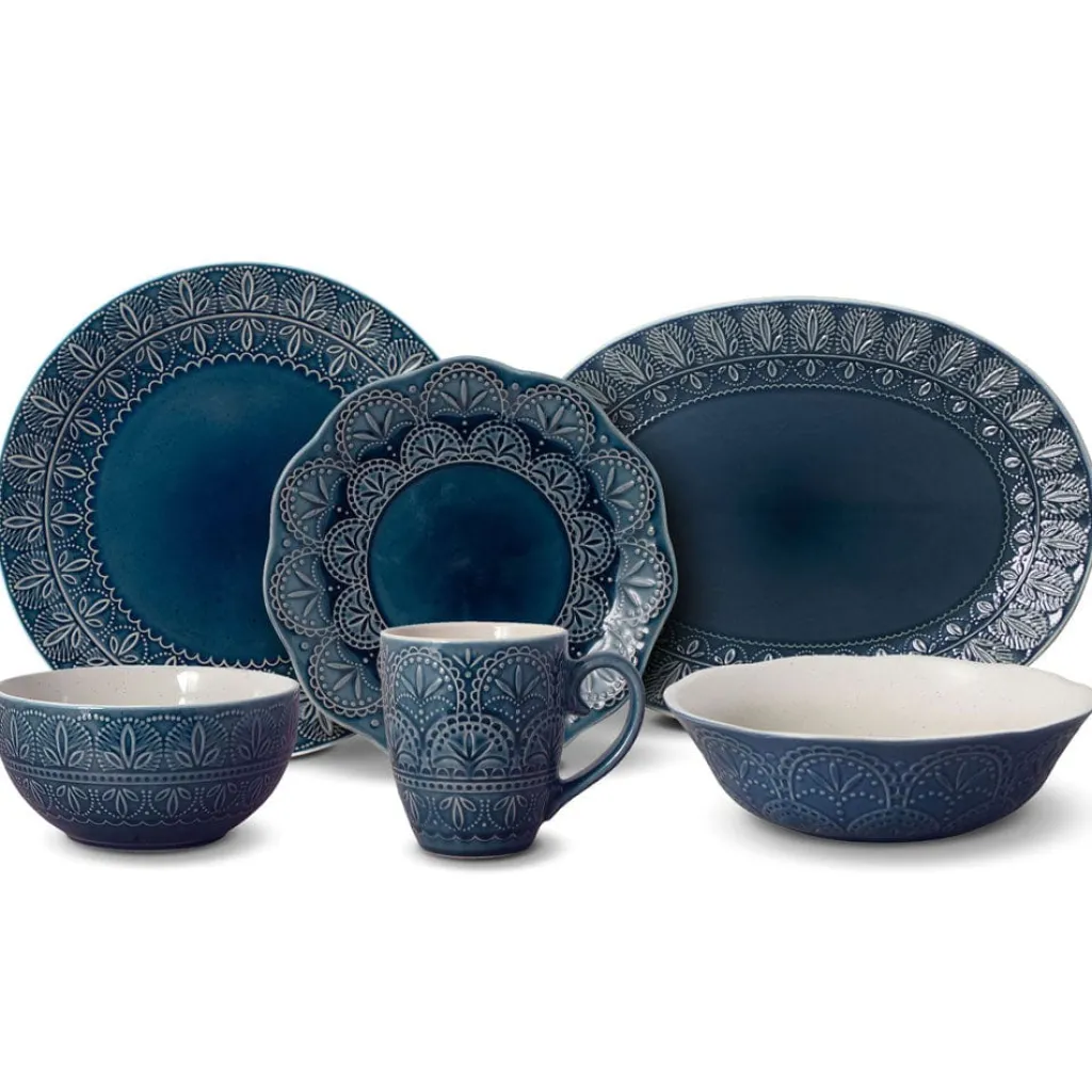 Dinnerware Service For 8|Pfaltzgraff® Havana Service for 8 with Serveware