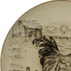 Dinnerware Service For 4|Pfaltzgraff® Homespun Rooster 16 Piece Dinnerware Set, Service for 4