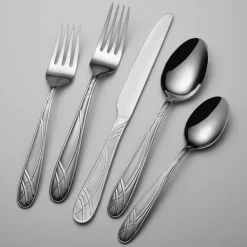 Sets|Pfaltzgraff® Hoopla Frost 20 Piece Flatware Set, Service for 4
