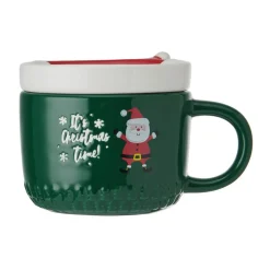 Coffee Mugs|Pfaltzgraff® It’s Christmas Time Santa Covered Mug