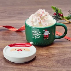 Coffee Mugs|Pfaltzgraff® It’s Christmas Time Santa Covered Mug
