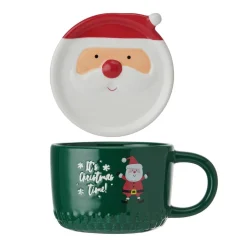 Coffee Mugs|Pfaltzgraff® It’s Christmas Time Santa Covered Mug