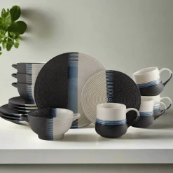 Dinnerware Service For 4|Pfaltzgraff® Jaxon 16 Piece Dinnerware Set, Service for 4
