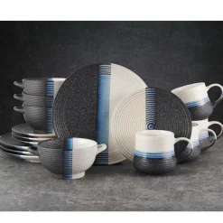 Dinnerware Service For 4|Pfaltzgraff® Jaxon 16 Piece Dinnerware Set, Service for 4