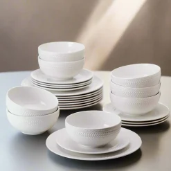 Dinnerware Service For 8|Pfaltzgraff® Josephine 24 Piece Dinnerware Set, Service for 8