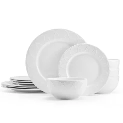 Dinnerware Service For 4|Pfaltzgraff® Jules 12 Piece Dinnerware Set, Service for 4