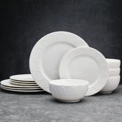 Dinnerware Service For 4|Pfaltzgraff® Jules 12 Piece Dinnerware Set, Service for 4