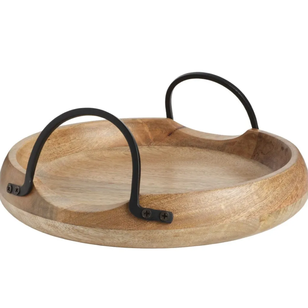 Fruit And Storage Baskets|Gourmet Basics® Knox Mango Wood Serve Tray