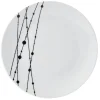 Dinnerware Service For 4|Studio Nova Linear Symphony 12 Piece Dinnerware Set, Service for 4