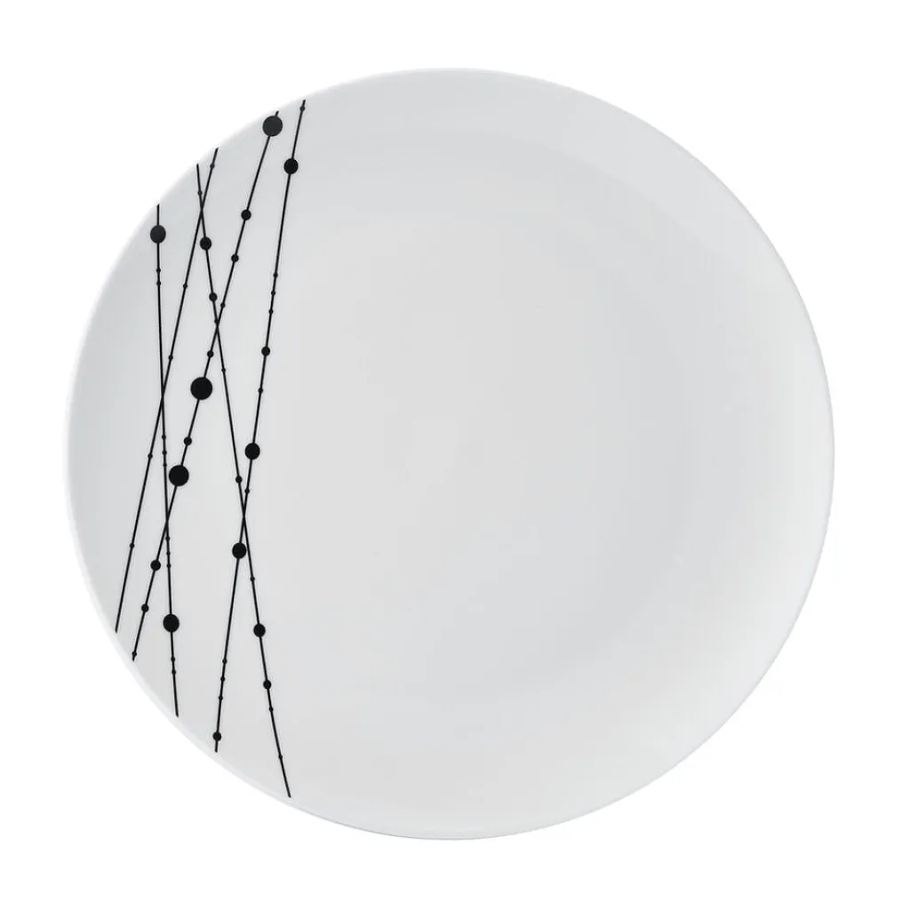 Dinnerware Service For 4|Studio Nova Linear Symphony 12 Piece Dinnerware Set, Service for 4