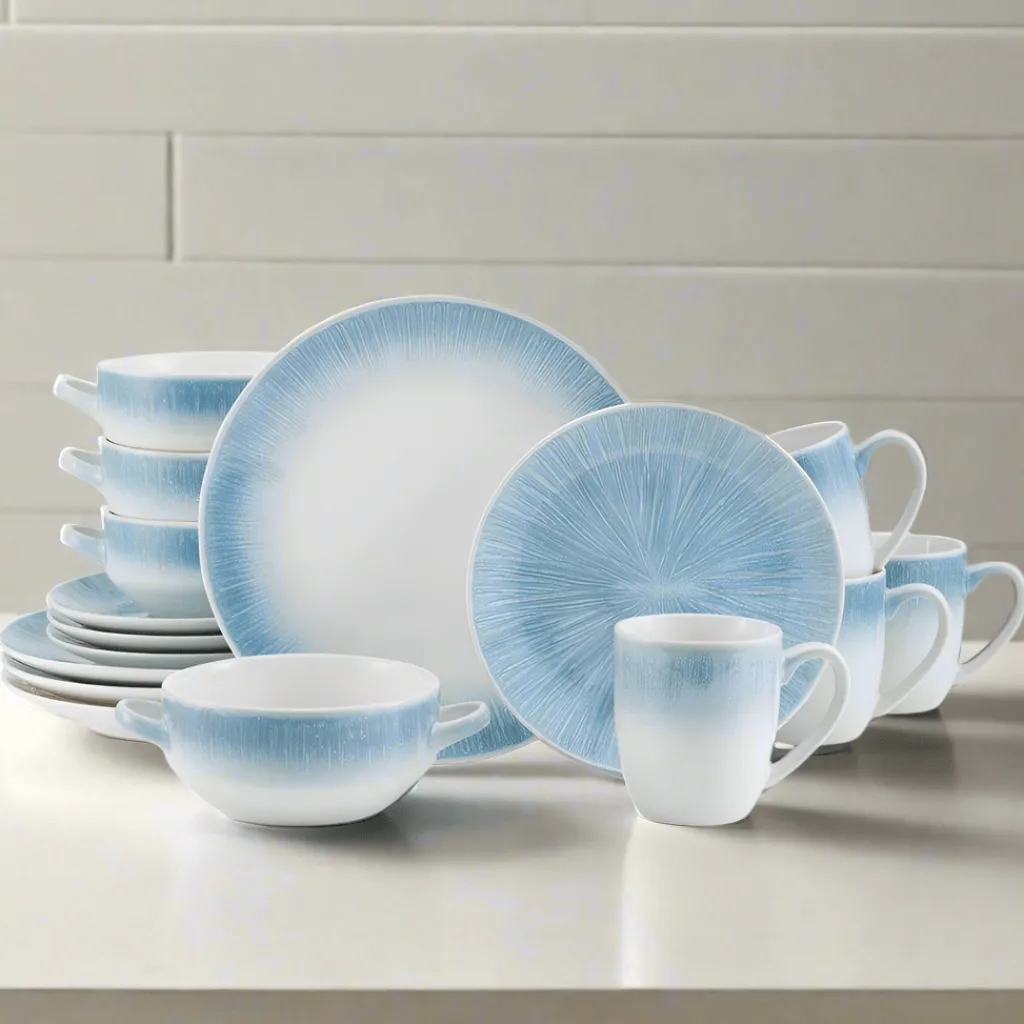 Dinnerware Service For 4|Pfaltzgraff® Logan 16 Piece Dinnerware Set, Service for 4