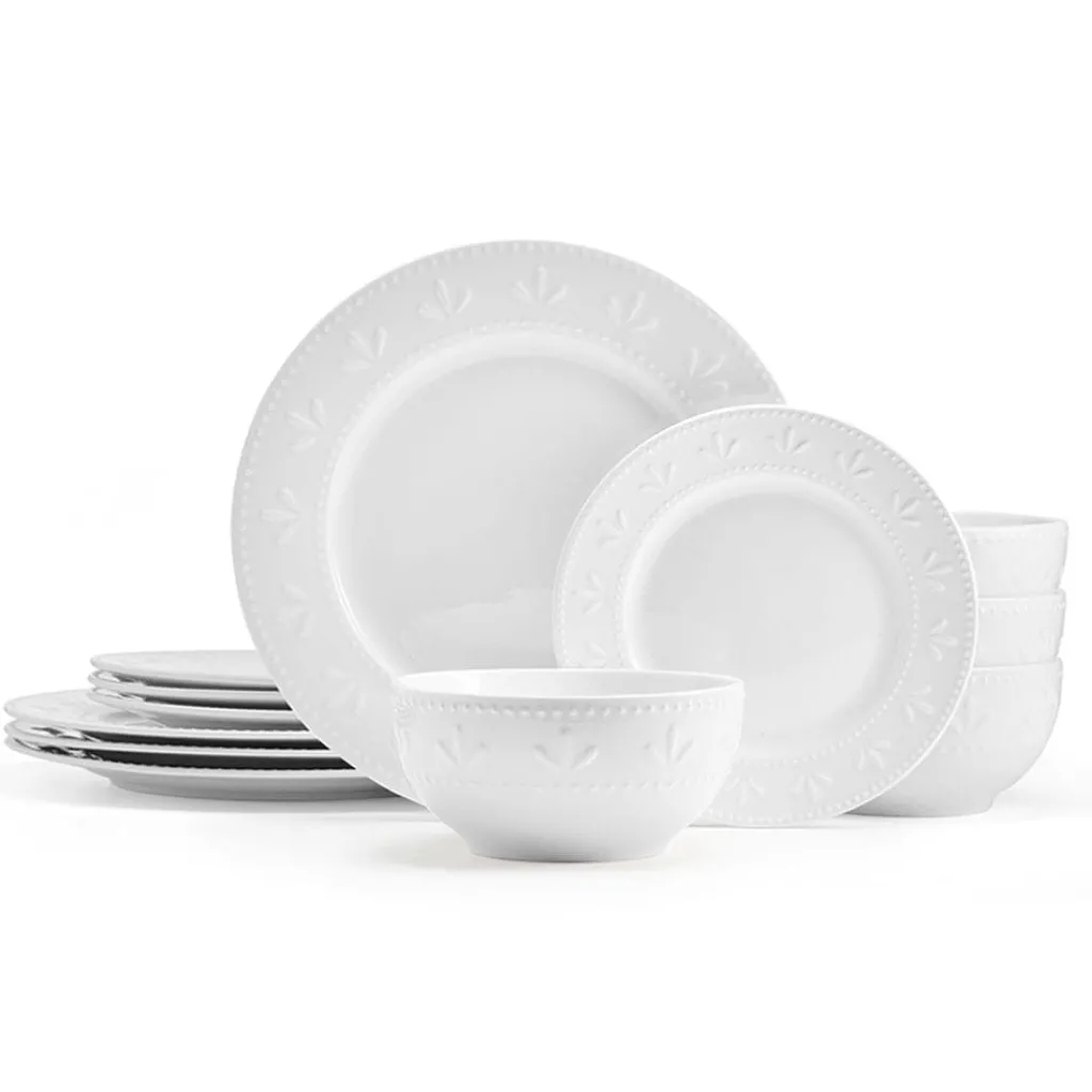 Dinnerware Service For 4|Pfaltzgraff® Maddy 12 Piece Dinnerware Set, Service for 4