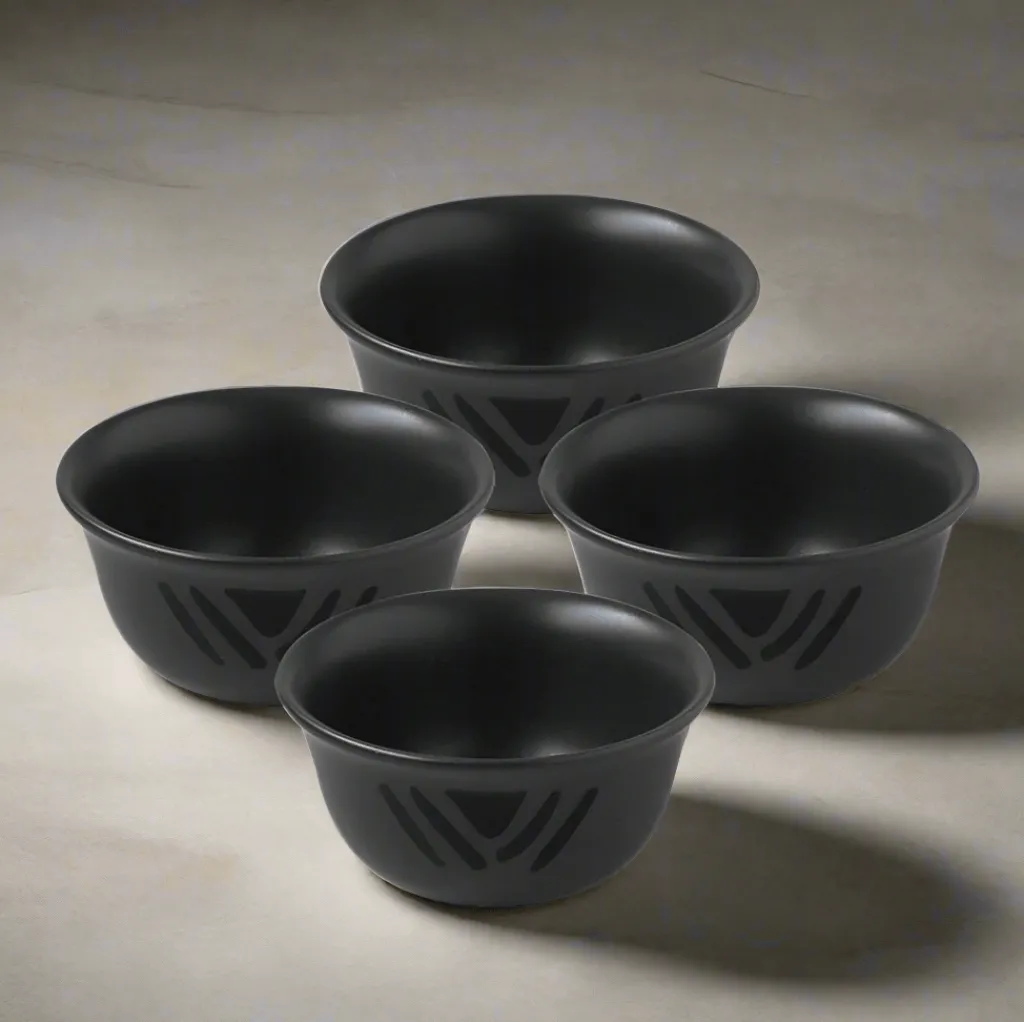Soup Cereal Bowls|Pfaltzgraff® Midnight Sun® Set of 4 Deep Soup Cereal Bowls