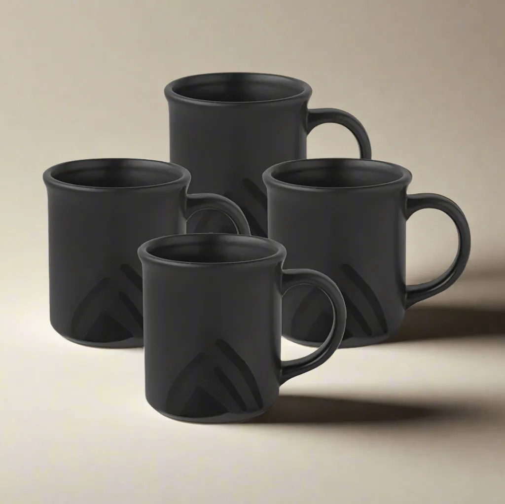 Coffee Mugs|Pfaltzgraff® Midnight Sun® Set of 4 Mugs