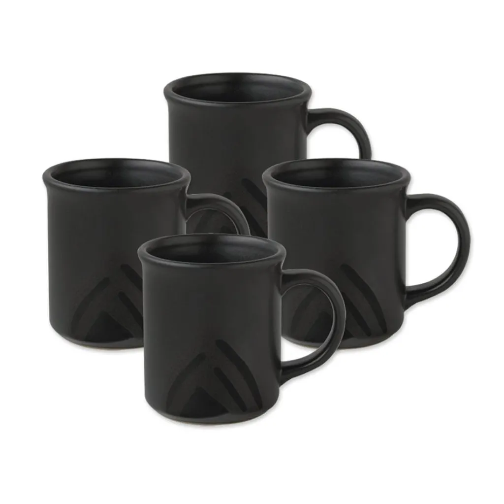 Coffee Mugs|Pfaltzgraff® Midnight Sun® Set of 4 Mugs