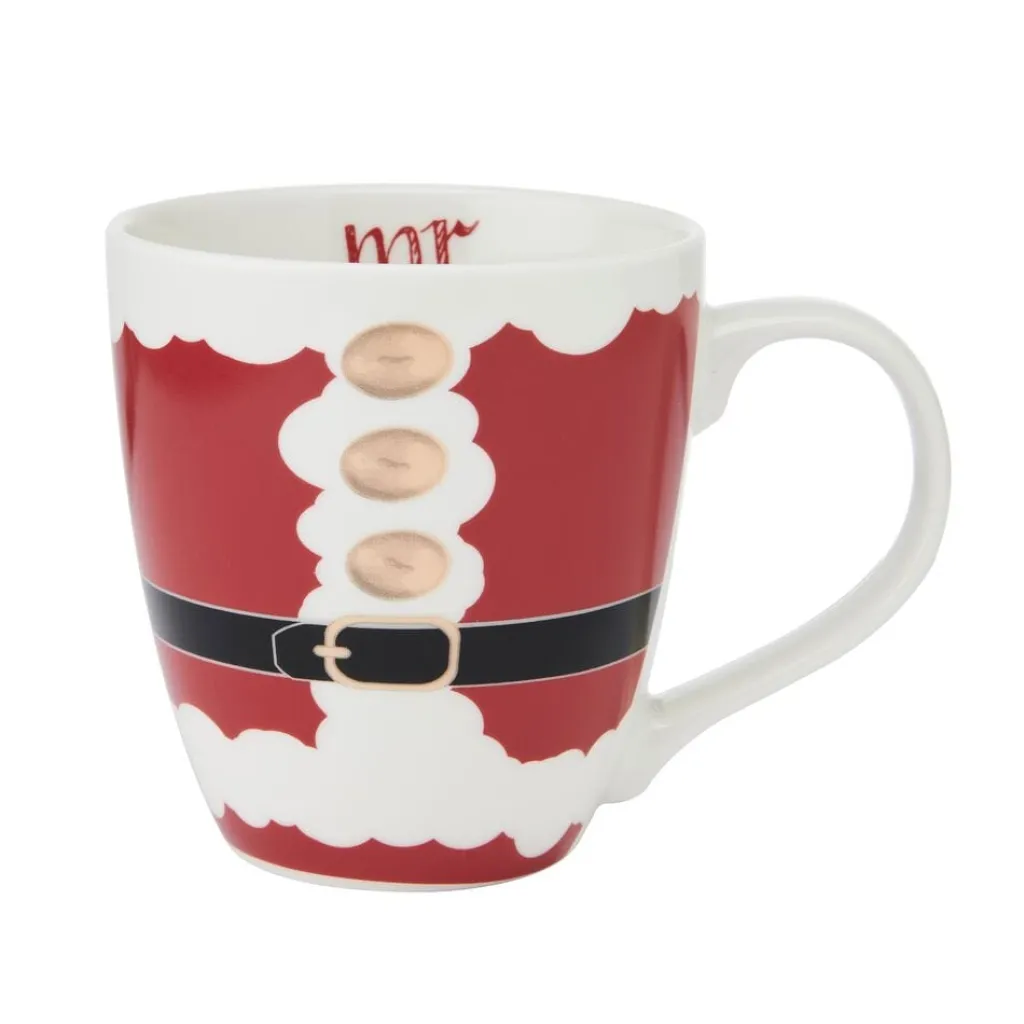 Coffee Mugs|Pfaltzgraff® Mr. & Mrs. Santa Claus Set of 2 Mugs