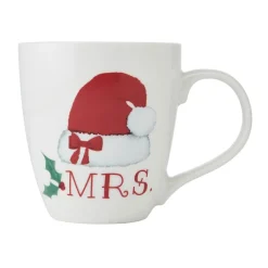 Coffee Mugs|Pfaltzgraff® Mr. & Mrs. Santa Hat Set of 2 Mugs
