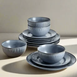 Dinnerware Service For 4|Pfaltzgraff® Mystic 12 Piece Dinnerware Set, Service for 4