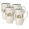 Coffee Mugs|Pfaltzgraff® Naturewood® Set of 4 Latte Mugs