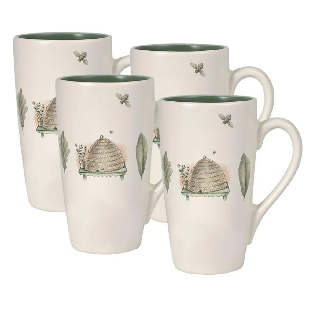 Coffee Mugs|Pfaltzgraff® Naturewood® Set of 4 Latte Mugs