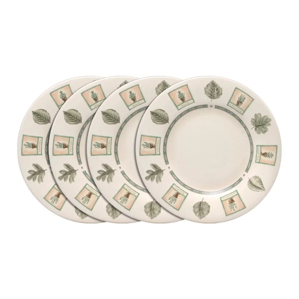 Salad Plates|Pfaltzgraff® Naturewood® Set of 4 Luncheon Plates